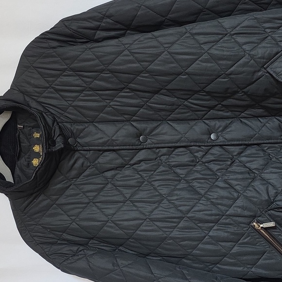 Barbour Black Quilted Mens Jacket. Size XXL - Picture 2 of 14